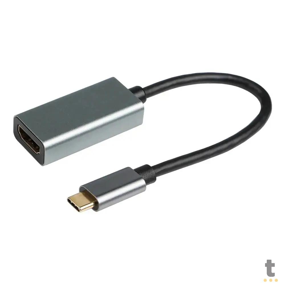 Cabo Adaptador Usb Tipo C Para Hdmi 1.5m 4K 144Hz - TYPE C-HD Truedata